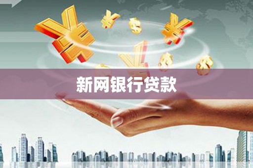 三角新网银行贷款