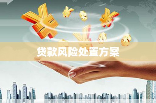 三角贷款风险处置方案