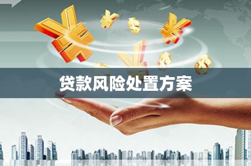 三角贷款风险处置方案