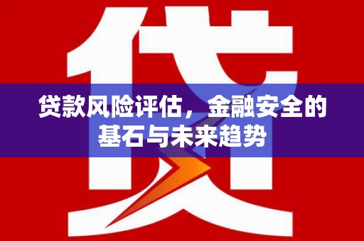 三角贷款风险评估，金融安全的基石与未来趋势
