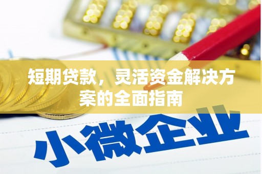 三角短期贷款，灵活资金解决方案的全面指南