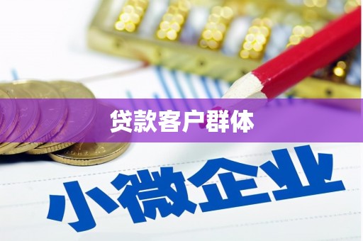 三角贷款客户群体