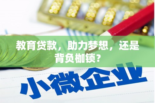 三角教育贷款，助力梦想，还是背负枷锁？