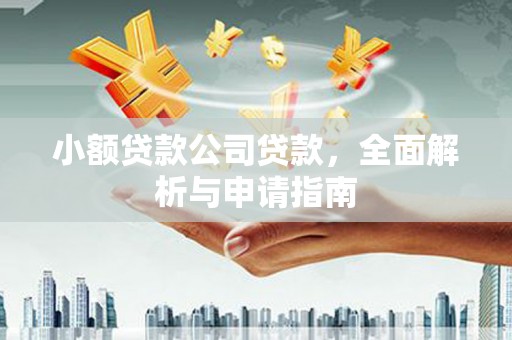 三角小额贷款公司贷款，全面解析与申请指南