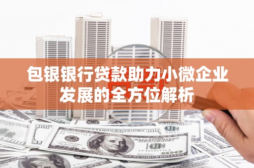 三角包银银行贷款助力小微企业发展的全方位解析