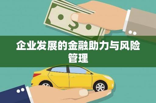 三角企业发展的金融助力与风险管理