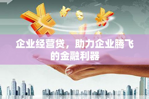 三角企业经营贷，助力企业腾飞的金融利器