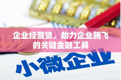 三角企业经营贷，助力企业腾飞的关键金融工具