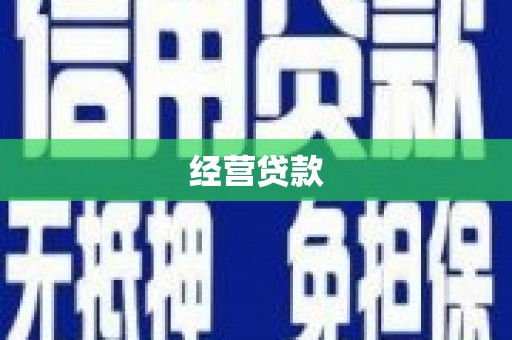 三角经营贷款