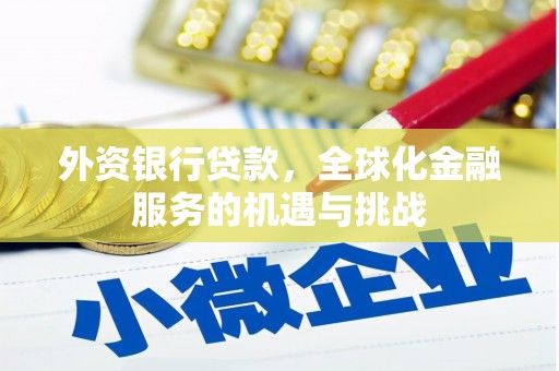 三角外资银行贷款，全球化金融服务的机遇与挑战