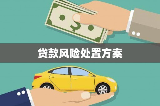 三角贷款风险处置方案