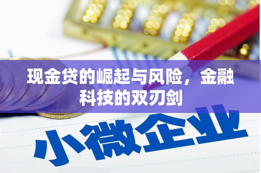 三角现金贷的崛起与风险，金融科技的双刃剑