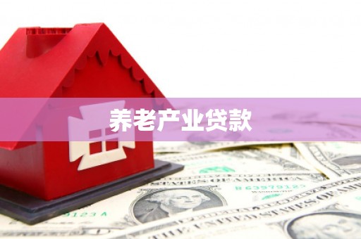 三角养老产业贷款