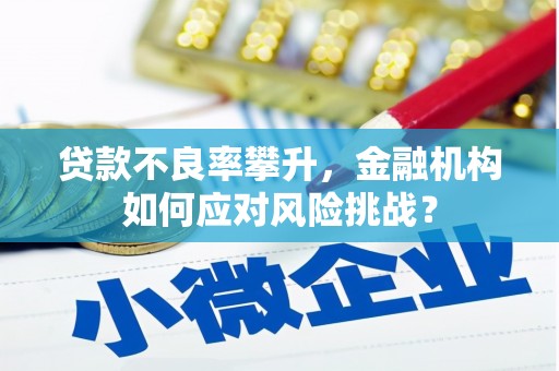 三角贷款不良率攀升，金融机构如何应对风险挑战？