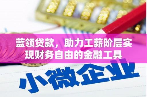 三角蓝领贷款，助力工薪阶层实现财务自由的金融工具