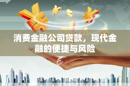 三角消费金融公司贷款，现代金融的便捷与风险