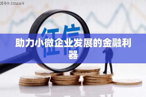 三角助力小微企业发展的金融利器